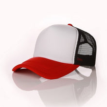 Load image into Gallery viewer, Factory Price! Free Custom LOGO Design Cheap 100% Polyester Men Women Baseball Cap Blank Mesh Adjustable Hat Adult Children Kids
