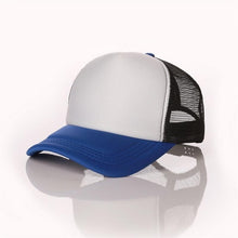 Load image into Gallery viewer, Factory Price! Free Custom LOGO Design Cheap 100% Polyester Men Women Baseball Cap Blank Mesh Adjustable Hat Adult Children Kids

