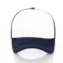 Load image into Gallery viewer, Factory Price! Free Custom LOGO Design Cheap 100% Polyester Men Women Baseball Cap Blank Mesh Adjustable Hat Adult Children Kids
