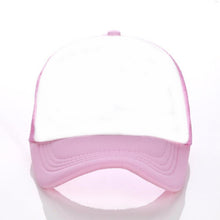 Load image into Gallery viewer, Factory Price! Free Custom LOGO Design Cheap 100% Polyester Men Women Baseball Cap Blank Mesh Adjustable Hat Adult Children Kids
