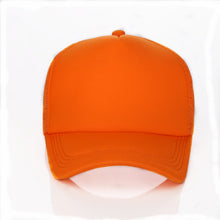 Load image into Gallery viewer, Factory Price! Free Custom LOGO Design Cheap 100% Polyester Men Women Baseball Cap Blank Mesh Adjustable Hat Adult Children Kids
