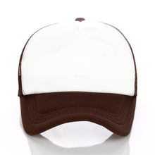 Load image into Gallery viewer, Factory Price! Free Custom LOGO Design Cheap 100% Polyester Men Women Baseball Cap Blank Mesh Adjustable Hat Adult Children Kids
