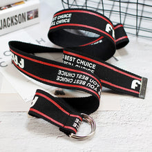 Load image into Gallery viewer, 24 styles Belts For Women Canvas Casual Men Designer Belt Ladies Waist Strap Jeans Trouser Black Female Harajuku Waistband
