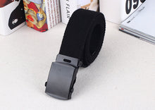 Load image into Gallery viewer, 24 styles Belts For Women Canvas Casual Men Designer Belt Ladies Waist Strap Jeans Trouser Black Female Harajuku Waistband
