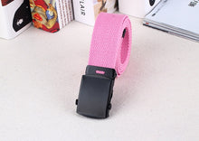 Load image into Gallery viewer, 24 styles Belts For Women Canvas Casual Men Designer Belt Ladies Waist Strap Jeans Trouser Black Female Harajuku Waistband

