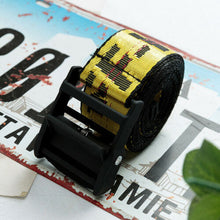 Load image into Gallery viewer, 2020 Off White Tie Down Yellow Nylon Cotton Big IRON Head Industrial Belt

