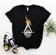 Load image into Gallery viewer, We Will Rock You Women T Shirt Summer Style Queen Rock Band T-shirt Short Sleeve Cotton Rock Roll Womens Tops

