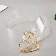 Load image into Gallery viewer, JIFANPAUL New sweetheart buckle with adjustable ladies luxury brand cute Heart-shaped thin belt high quality punk fashion belts
