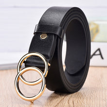 Load image into Gallery viewer, JIFANPAUL New sweetheart buckle with adjustable ladies luxury brand cute Heart-shaped thin belt high quality punk fashion belts
