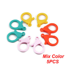 Load image into Gallery viewer, 5-20pcs/lot Key Chain Key Ring keychain Bronze Rhodium Gold 28mm Long Round Split Keyrings Keychain Jewelry Making Wholesale DIY
