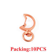 Load image into Gallery viewer, 5-20pcs/lot Key Chain Key Ring keychain Bronze Rhodium Gold 28mm Long Round Split Keyrings Keychain Jewelry Making Wholesale DIY
