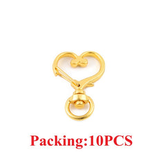 Load image into Gallery viewer, 5-20pcs/lot Key Chain Key Ring keychain Bronze Rhodium Gold 28mm Long Round Split Keyrings Keychain Jewelry Making Wholesale DIY
