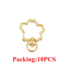 Load image into Gallery viewer, 5-20pcs/lot Key Chain Key Ring keychain Bronze Rhodium Gold 28mm Long Round Split Keyrings Keychain Jewelry Making Wholesale DIY

