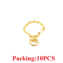 Load image into Gallery viewer, 5-20pcs/lot Key Chain Key Ring keychain Bronze Rhodium Gold 28mm Long Round Split Keyrings Keychain Jewelry Making Wholesale DIY
