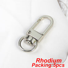 Load image into Gallery viewer, 5-20pcs/lot Key Chain Key Ring keychain Bronze Rhodium Gold 28mm Long Round Split Keyrings Keychain Jewelry Making Wholesale DIY
