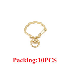 Load image into Gallery viewer, 5-20pcs/lot Key Chain Key Ring keychain Bronze Rhodium Gold 28mm Long Round Split Keyrings Keychain Jewelry Making Wholesale DIY
