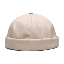 Load image into Gallery viewer, Unisex Docker Sailor Biker Cap Men Adjustable Casual Brimless Skull Loop Beanie Hat Solid Men Hat Summer Gorro Women's Hats
