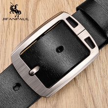 Load image into Gallery viewer, JIFANPAUL Brand Genuine Men's Leather Fashion Belt Alloy Material Pin Buckle Business Retro Men's Jeans Wild High Quality  Belts
