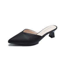 Load image into Gallery viewer, White Spring Office Shoes Women High Heels Pump 5CM Slip on Sandals Sandalias Comfortable Ladies Tenis  White High Heels

