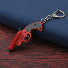 Load image into Gallery viewer, 2020 Fashion PUBG Eat Chicken Keychain Battlegrounds Backpack Battle Frying Pan Helmet 98k Key Ring Woman Man Jewwlry Wholesale
