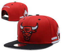 Load image into Gallery viewer, Fashion Men Baseball Cap Bulls Embroidery  Paragraph Rap Fans Basketball Design Man Hip Hop Cap Skateboard Hat Bulls Cap
