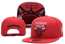 Load image into Gallery viewer, Fashion Men Baseball Cap Bulls Embroidery  Paragraph Rap Fans Basketball Design Man Hip Hop Cap Skateboard Hat Bulls Cap
