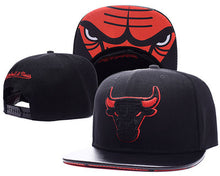 Load image into Gallery viewer, Fashion Men Baseball Cap Bulls Embroidery  Paragraph Rap Fans Basketball Design Man Hip Hop Cap Skateboard Hat Bulls Cap
