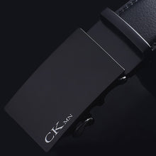 Load image into Gallery viewer, Top Quality Cow Genuine Leather Belt Men Genuine Luxury Leather Belts for Men Strap Male Metal Automatic Buckle
