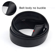 Load image into Gallery viewer, Top Quality Cow Genuine Leather Belt Men Genuine Luxury Leather Belts for Men Strap Male Metal Automatic Buckle
