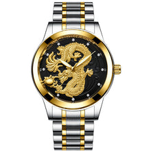 Load image into Gallery viewer, Relogio Masculino Luxury brand Watch Men casual waterproof men watch clock Dragon quartz watch business formal watches men

