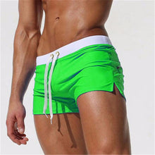 Load image into Gallery viewer, ALSOTO Summer Swimwear Men Breathable Men's Swimsuits Trunks Boxer Briefs Sunga SwimSuits Maillot De Bain Beach Shorts 2020 New
