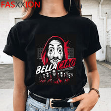 Load image into Gallery viewer, New Money Heist Cool Tshirt Men La Casa De Papel Harajuku T-shirt House of Paper Graphic Tshirt Bella Ciao Hip Hop Top Tees Male
