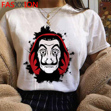 Load image into Gallery viewer, New Money Heist Cool Tshirt Men La Casa De Papel Harajuku T-shirt House of Paper Graphic Tshirt Bella Ciao Hip Hop Top Tees Male
