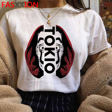 Load image into Gallery viewer, New Money Heist Cool Tshirt Men La Casa De Papel Harajuku T-shirt House of Paper Graphic Tshirt Bella Ciao Hip Hop Top Tees Male
