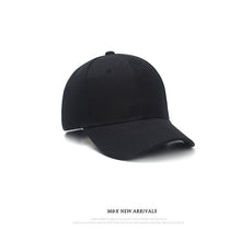Load image into Gallery viewer, 2020 The New Mens Womens Hats kpop Fashion Casual Baseball Cap Solid Color black Peaked cap Versatile Student Hat Sunshade Cap
