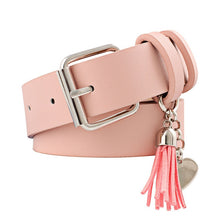 Load image into Gallery viewer, NO.ONEPAUL Personalized trouser belt with pin buckle Jeans belt decoration elegant student retro jean new design ladies belt
