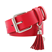 Load image into Gallery viewer, NO.ONEPAUL Personalized trouser belt with pin buckle Jeans belt decoration elegant student retro jean new design ladies belt
