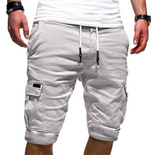 Load image into Gallery viewer, Mens Military Cargo Shorts Mens Beach Shorts Loose Work Casual Short Pants Men's Multi-pocket Sports Fitness Shorts
